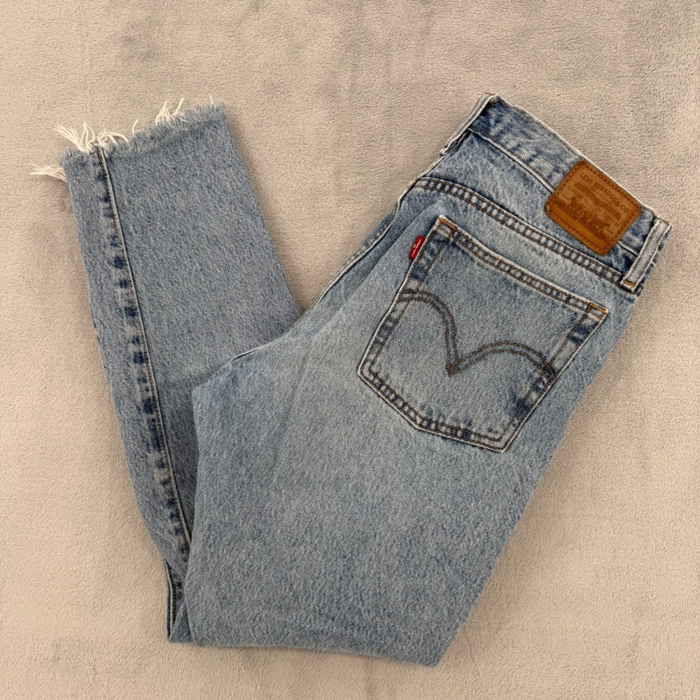 Levi's Vintage Light Wash Straight Leg Jeans